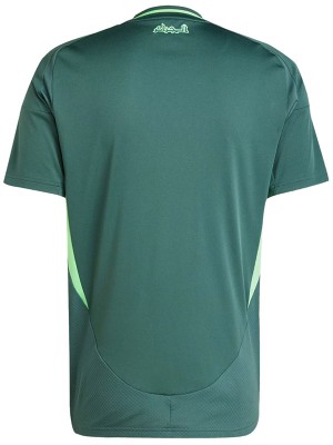 Algeria maillot de football extérieur uniforme de football kit de football pour hommes deuxième maillot de sport chemise verte 2024-2025